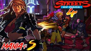 Streets of Rage 4 (2023 Update) - Mania+ S-Rank 1CC (Blaze)