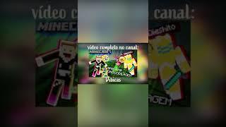 MINECRAFT mas MEU AMIGO me CAÇA #shorts