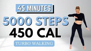 5000 STEPS TURBO WALKINGWALKING EXERCISE FOR WEIGHT LOSSKNEE FRIENDLYNO JUMPINGFAT BURNING