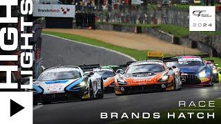 HIGHLIGHTS | Race | Brands Hatch | British GT 2024