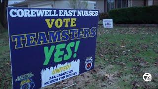 Corewell Health nurses in Metro Detroit vote yes to join Teamsters Union