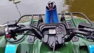 Yamaha Grizzly 400 Deep water Snorkel Test