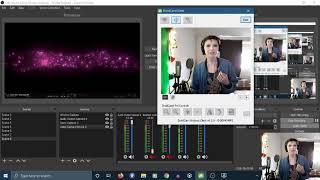 How to easily stream a DJ set with green screen visuals and cameras using OBS Studio