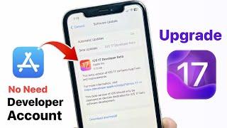 How to Download & Install iOS 17 Beta on iPhone  - No Need Of Developer Account FREE