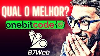 Onebitcode ou B7 Web, QUAL VALE MAIS A PENA? Curso Fullstack , Melhores cursos de programação