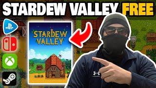 *NEW 2024* How to get Stardew Valley for FREE! Free Stardew Valley Game (XBOX PS5 PS4 PC SWITCH)