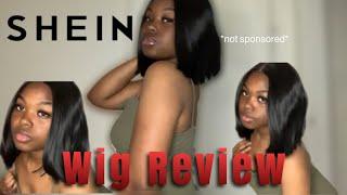 NON SPONSORED SHEIN WIG REVIEW|Synthetic Bob Wig