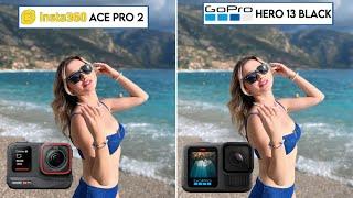 Insta360 Ace Pro 2 Vs GoPro Hero 13 Black Camera Test & Comparison