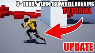 U - Turn / Turn 180 while running / Quick Turn | TUTORIAL (UPDATE)