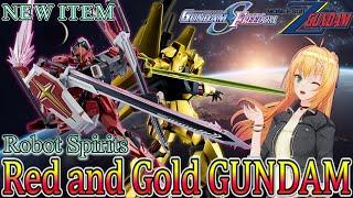 New Robot Spirits! Red and gold Gundam.Sword Impulse spec2 & 百式-Hyakushiki-【Z GUNDAM & SEED FREEDOM】