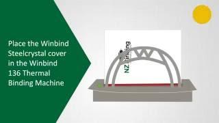 How to use the Winbind 136 Thermal Binding Machine