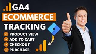 [2024]  Complete Ecommerce Tracking in Google Analytics 4 | How To Setup Ecommerce Tracking For GA4