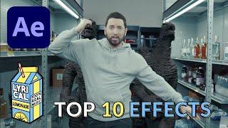 10 Eminem Godzilla Music Video VFX in After Effects