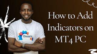 How to Add Forex Indicators on MT4|PC