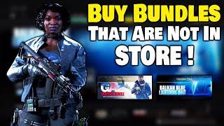 How To Buy Bundles That Are Not In Store ? Find Unavailable Warzone Bundles