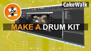 How to create a drum kit in Cakewalk