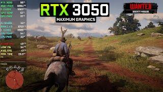 Red Dead Redemption 2 on RTX 3050 @ 1080p Fully Maxed Out Graphics Settings