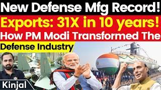 PM Modi's Biggest Achievement - Defense Export Grew 31 Times, Defense Mfg By 17%  | Kinjal Choudhary