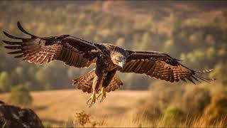 Bird of prey call to scare away mice and rats.