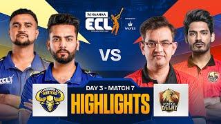 Elvish Yadav’s Haryanvi Hunters beat Digvijay Rathee and Co.| Match 7 - Highlights | ECLT10