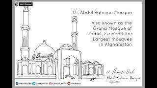 Here Are Some Lineart Illustrations of Mosques From Around the World