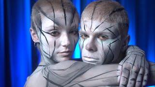 Body Painting Daisy and Jude (Artistic Nudity/Documentary)