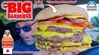 Burger King® BIG Barbeque Burger Review!  | BK Japan One Pound Burger | theendorsement