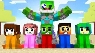 Monster School : Zombie x Squid Game ESCAPE CHALLENGE Part 1 - Minecraft Animation