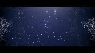 White particle animation mandala background wedding title background 4K without text background HD