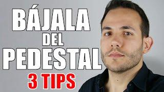 Como Gustarle a una Mujer a la que No le Gustas (3 Tips para Bajarla del Pedestal)