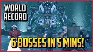 FF7R ▰ Hard Mode Boss Rush In 5 Minutes! 【Final Fantasy 7 Remake】