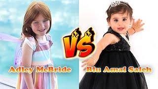 Adley McBride VS Blu Amal Saleh Transformation  From Baby To 2024
