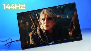 A Great 16" 144Hz Portable Gaming Monitor on a Budget - Arzopa Z1FC Review