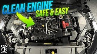 How to Safely Clean Your Car's Engine Bay!