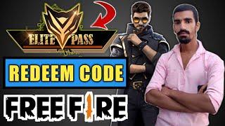 How to Get Free Fire Elite Pass From Redeem Code || Elite Pass Redeem Code Free Fire || Elite Pass