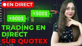 TRADING DIRECT SUR QUOTEX   OPTIONS BINAIRES