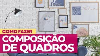 Como fazer composição de quadros na parede | SIMPLICHIQUE