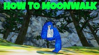 How To MOONWALK Really FAST In Gorilla Tag! (Jitter Run)
