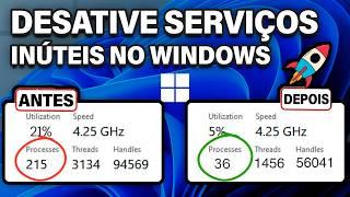 Disable THESE useless SERVICES NOW for less CPU and RAM usage in Windows 11/10