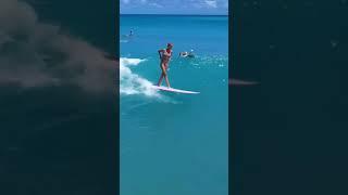 Awesome surfing girl #she is killing it