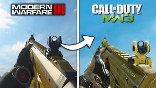 Modern Warfare 2023 vs MW3 2011 Original - Weapons Comparison