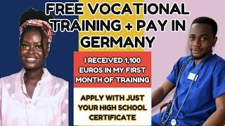 STUDY FOR FREE AND GET PAID IN GERMANY| ALL NATIONALITIES CAN APPLY| START NOW