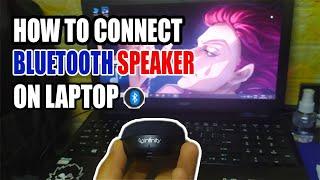 Paano Mag Connect ng Bluetooth Speaker sa Windows Laptop | Portable Bluetooth Speaker to Laptop