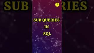 subqueries in SQL in Telugu| SQL tutorial Techy Miki| interview tips #sqltelugu #education #sql