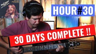 Day 30 - OLD TIME ROCK AND ROLL - Learning 30 Songs in 30 Days Challenge (1 HOUR A DAY)