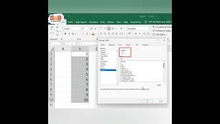 How to write 001 in Excel #shorts #excel #microsoftoffice #exceltech #leadingzeros #numberformatting