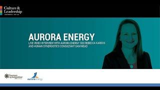 Interview with Aurora Energy