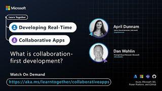 What is collaboration first development with Dan Wahlin and April Dunnam