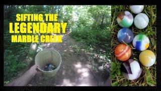 Mudlarking  A LEGENDARY Treasure Creek - Vintage Marbles -  Treasure Hunting - Antiques - Toys -