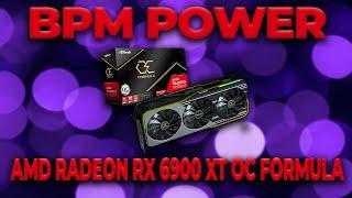 ASRock Radeon RX 6900 XT OC Formula 16GB, overlay and details of this HUGE video card!